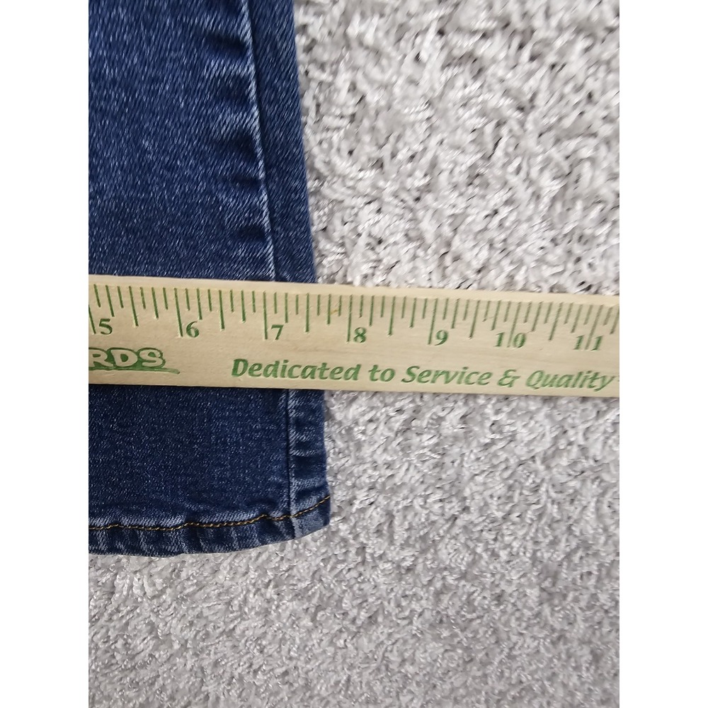 Vtg Levis 350 Relaxed Straight Jeans Womens‎ 6m (27x29) Bootcut Blue Denim Jeans - Picture 8 of 15